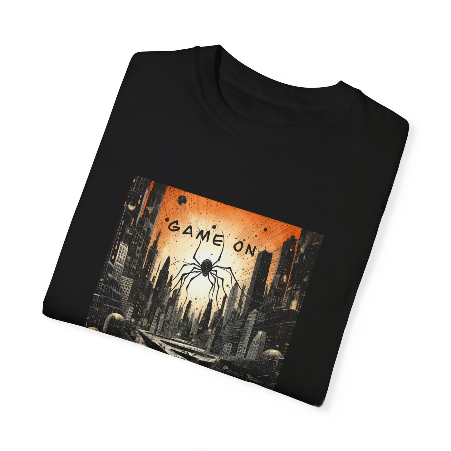 Game On T-Shirt Black Front