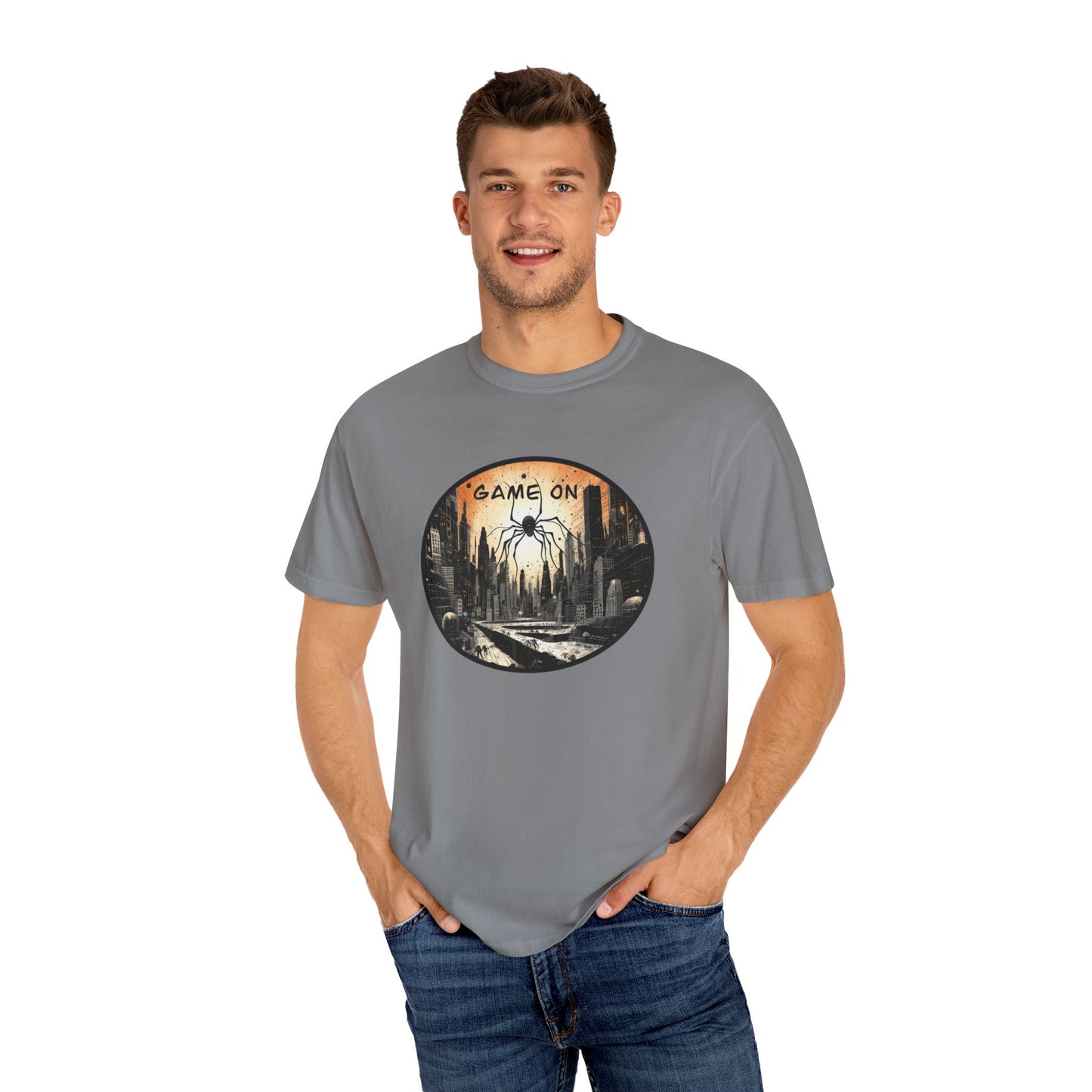 Game On T-Shirt Grey