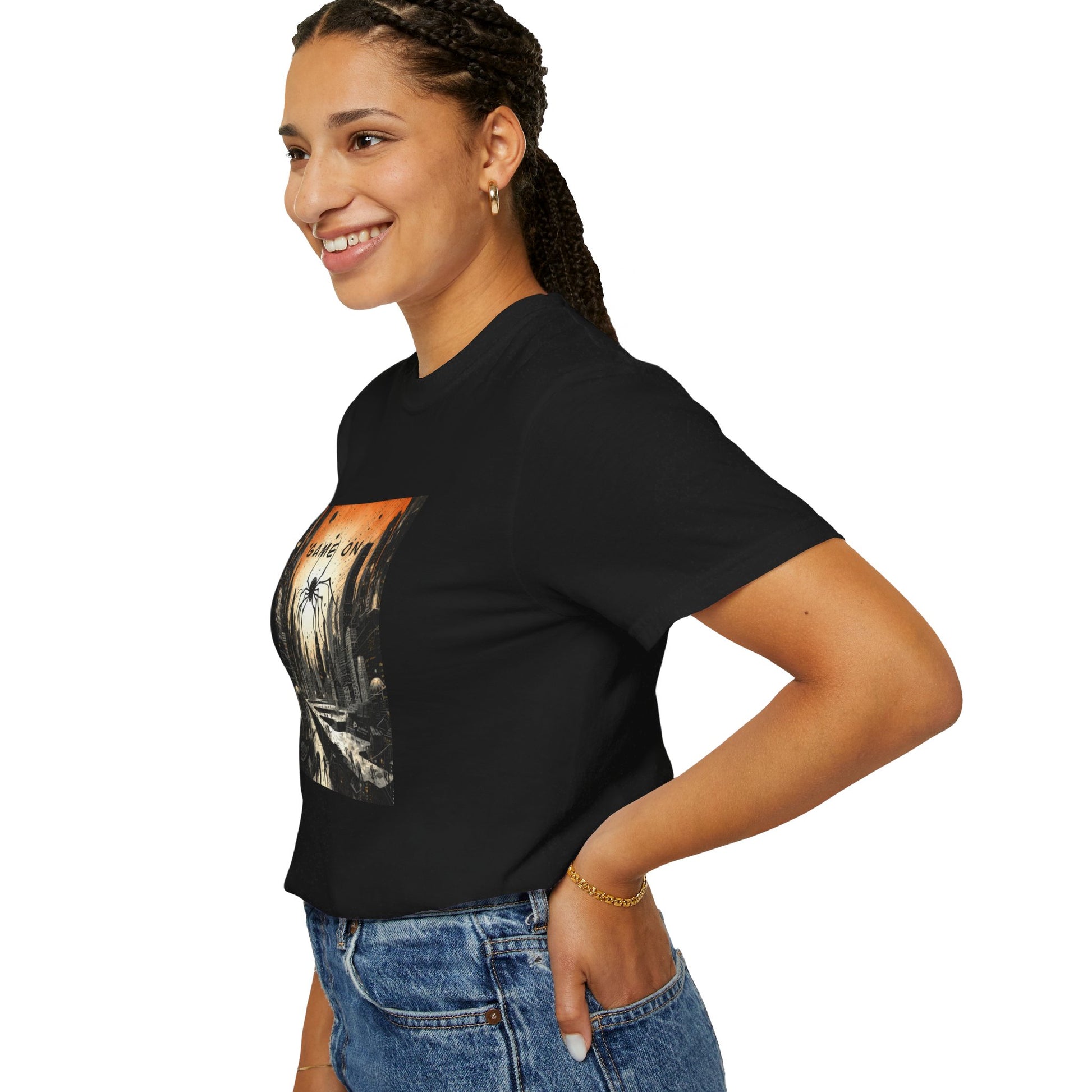 Game On Woman T-Shirt Black 2