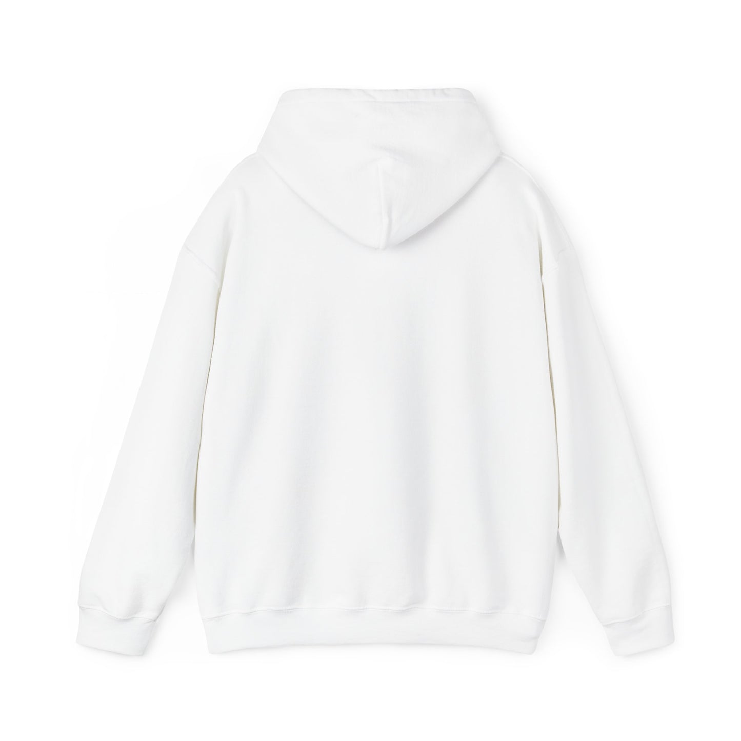 Gamers Hooded Sweatshirt White Back