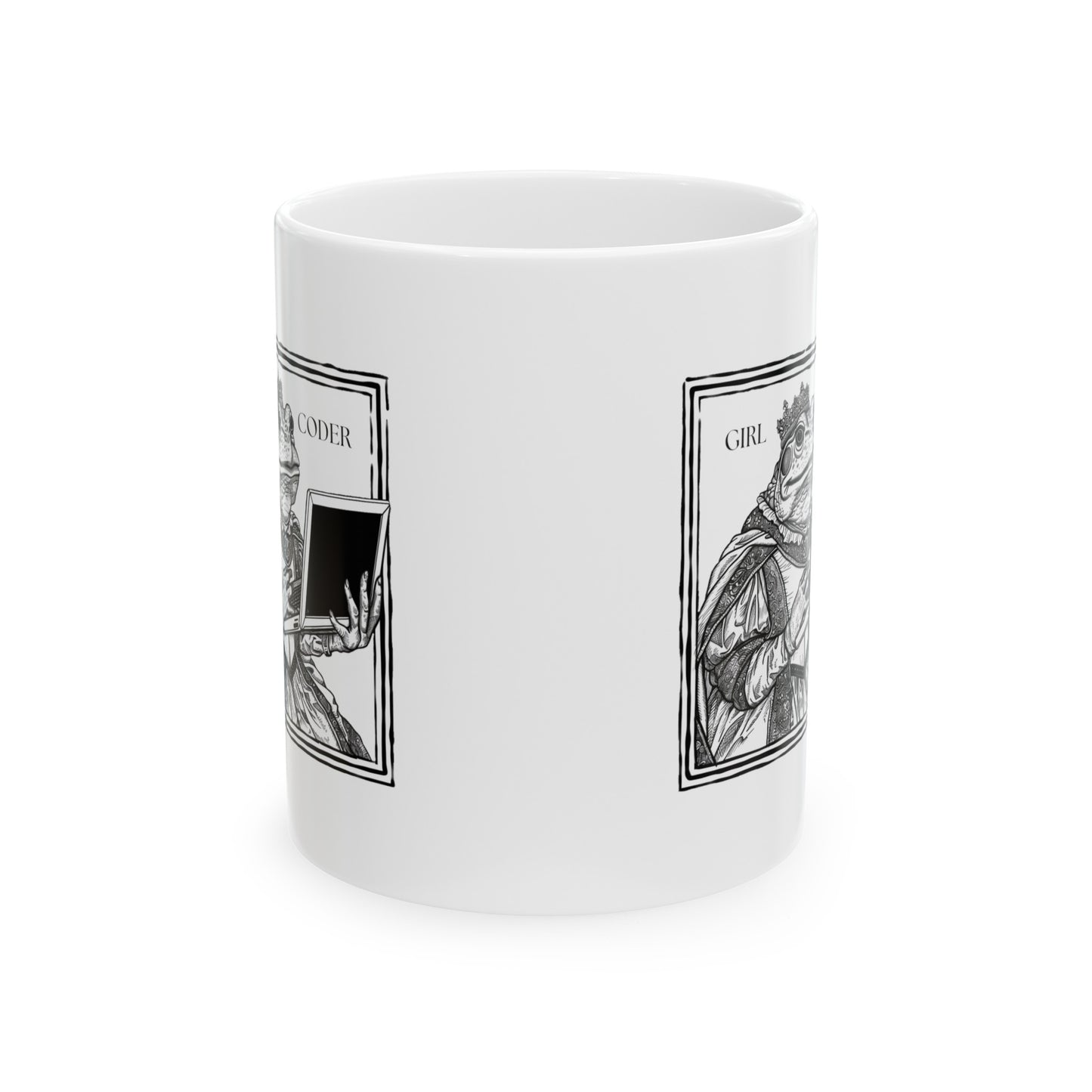 Girl Coder Ceramic Mug 2